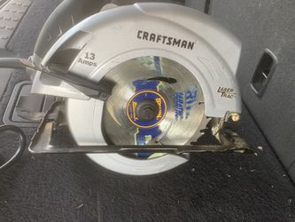 craftsman 7 1/4 circular saw plus extra blade
