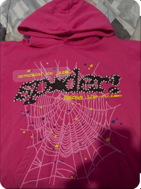 Pink Spider Hoodie 150$