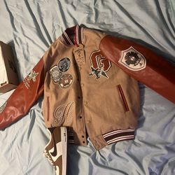 Letter Man Jacket & Shoes