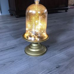 13 Bell Jar With Lights And Stands