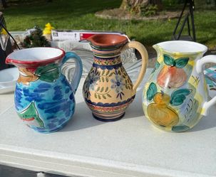 Pitcher set of 3