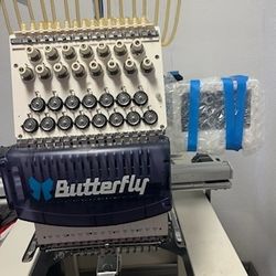 Butterfly Embroidery Machine 