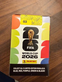 2026 Panini Soccer FIFA World Cup Sticker Collection factory sealed