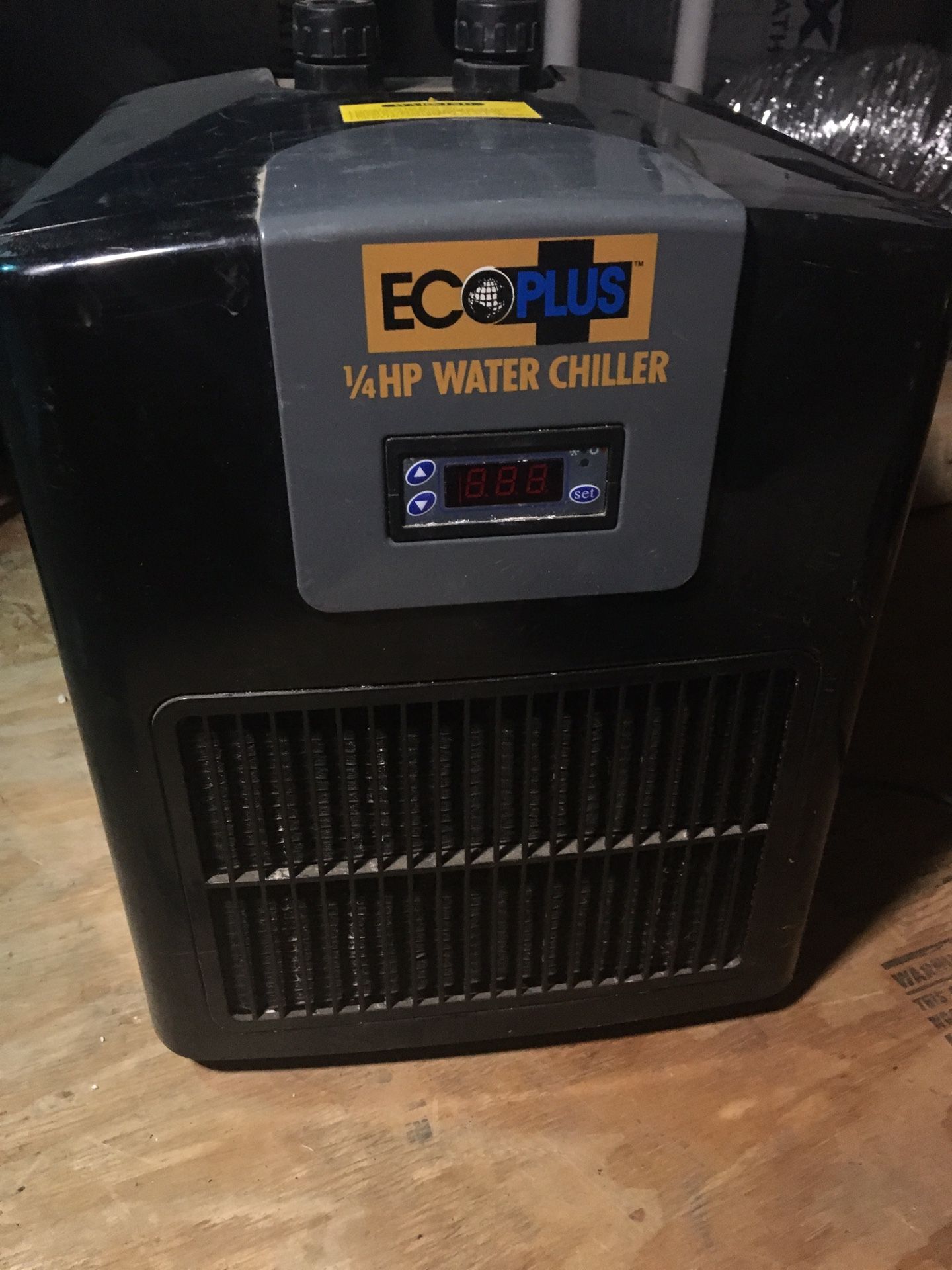 Eco plus 1/4HP water chiller
