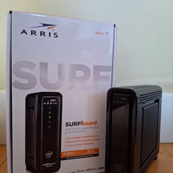 ARRIS (SBG10) - Cable Modem Router Combo - DOCSIS 3.0 16 x 4 Gigabit & AC1600 WiFi