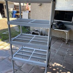 Outdoor Garage Patio Storage Shelves