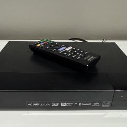 Sony Blu Ray Disc Player
