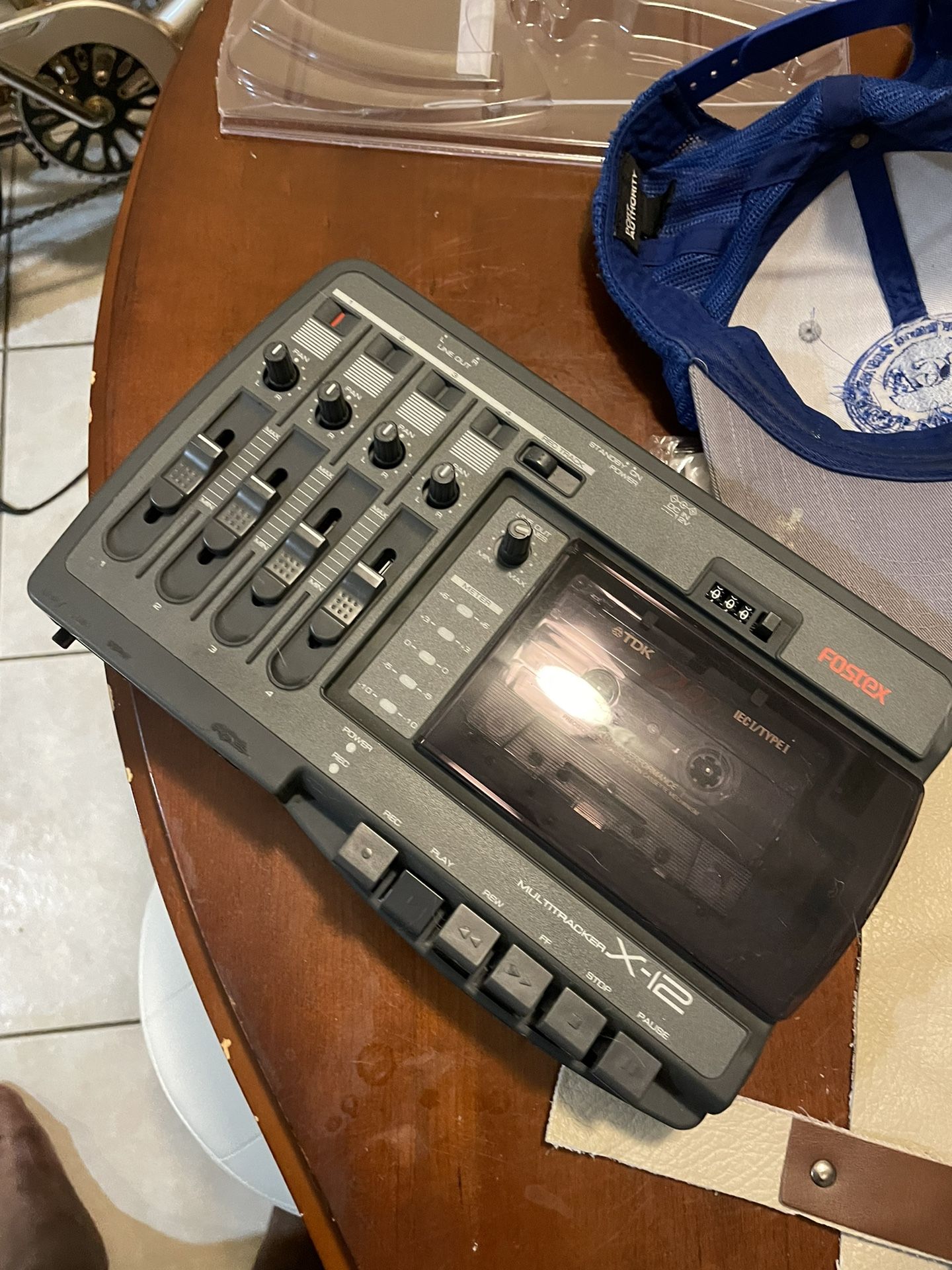 Used Fostex X-12 W/12VDC Compact Recording Device 
