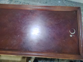 Coffee table with two drawers