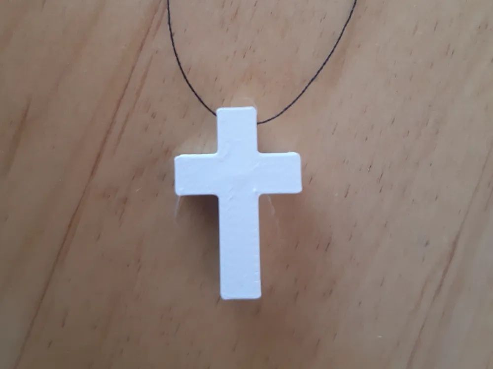 Cross Pendant 3d printed