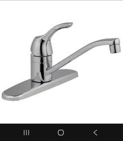 Moen Single-Handle Chrome Kitchen Faucet
