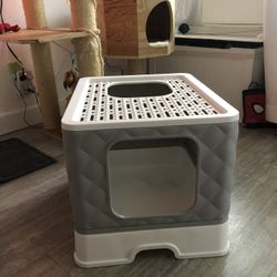 Cat Litter Box 
