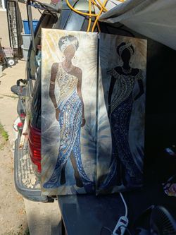 African paintings home decor