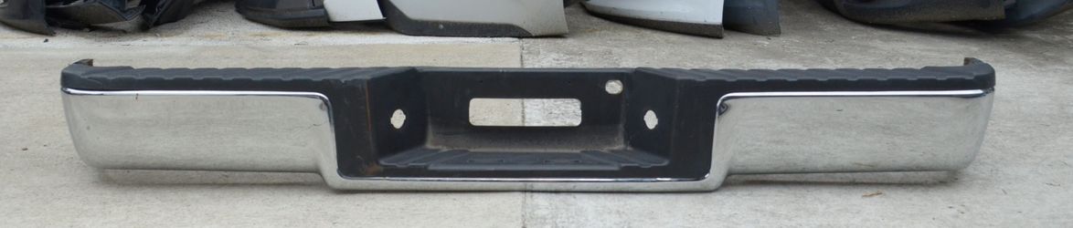 USED REF#M052 || 2009-2014 FORD F-150 || REAR METAL BUMPER