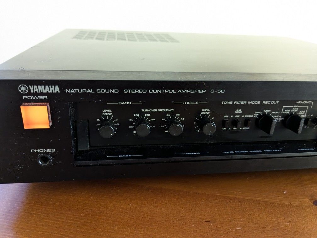 Yamaha C-50 Preamp
