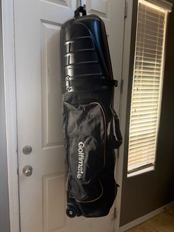 New a Golfimate Golf Travel Bags for Airlines with Carbon Fiber Hard Top, Thick Padding, Brand New!