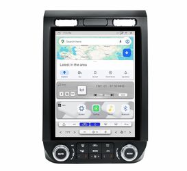 Lite2 Car Radio for Ford F150 2015-2020 &2017-2020 F250/F350/F450 Android 13 Qualcomm 8-Core 4GB+64GB, Wireless CarPlay Android Auto, GPS Navigation, 