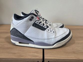 Nike Air Jordan 3 Retro "Cement Grey" - Men's 9 - Preowned in Great Condition