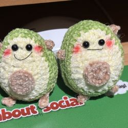 Cute Crochet Avacado