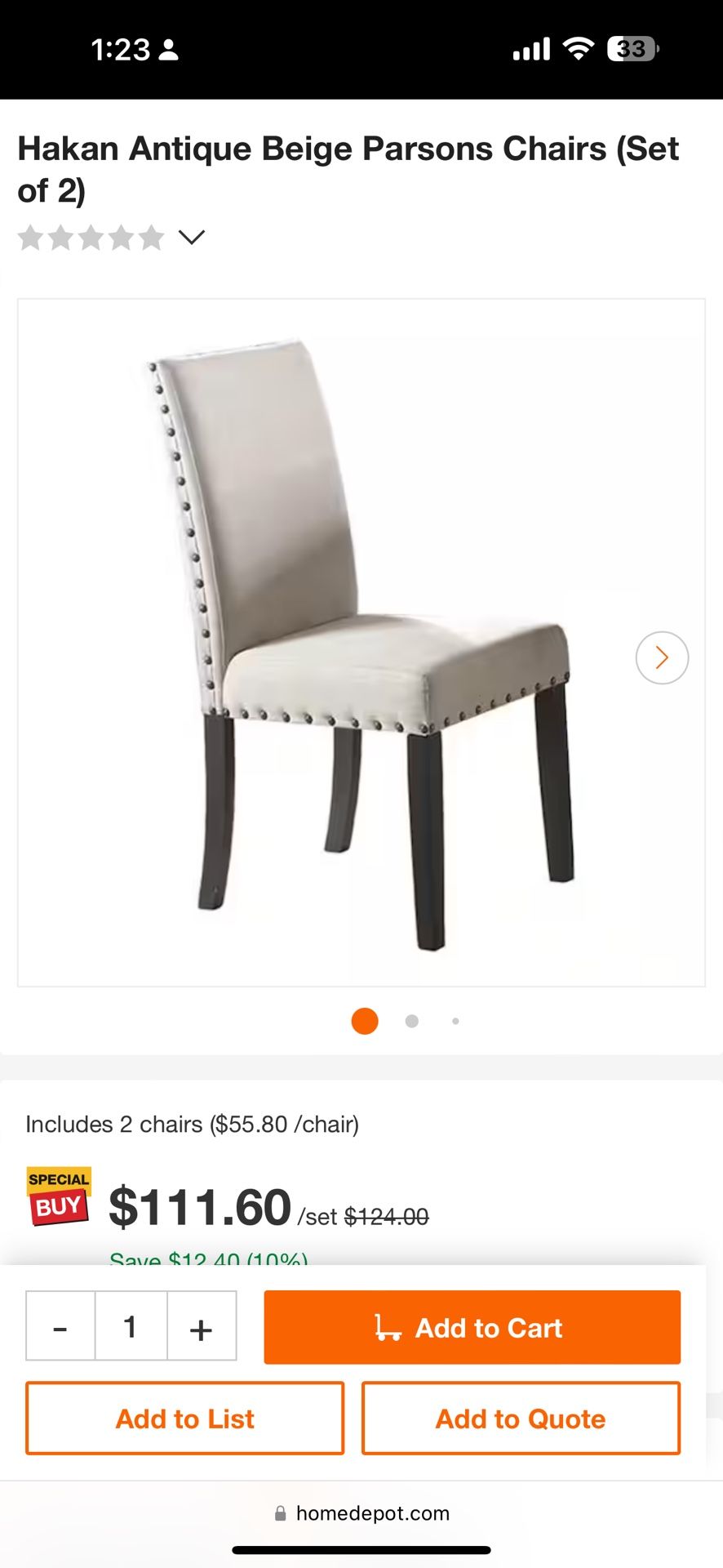 Dining Chairs