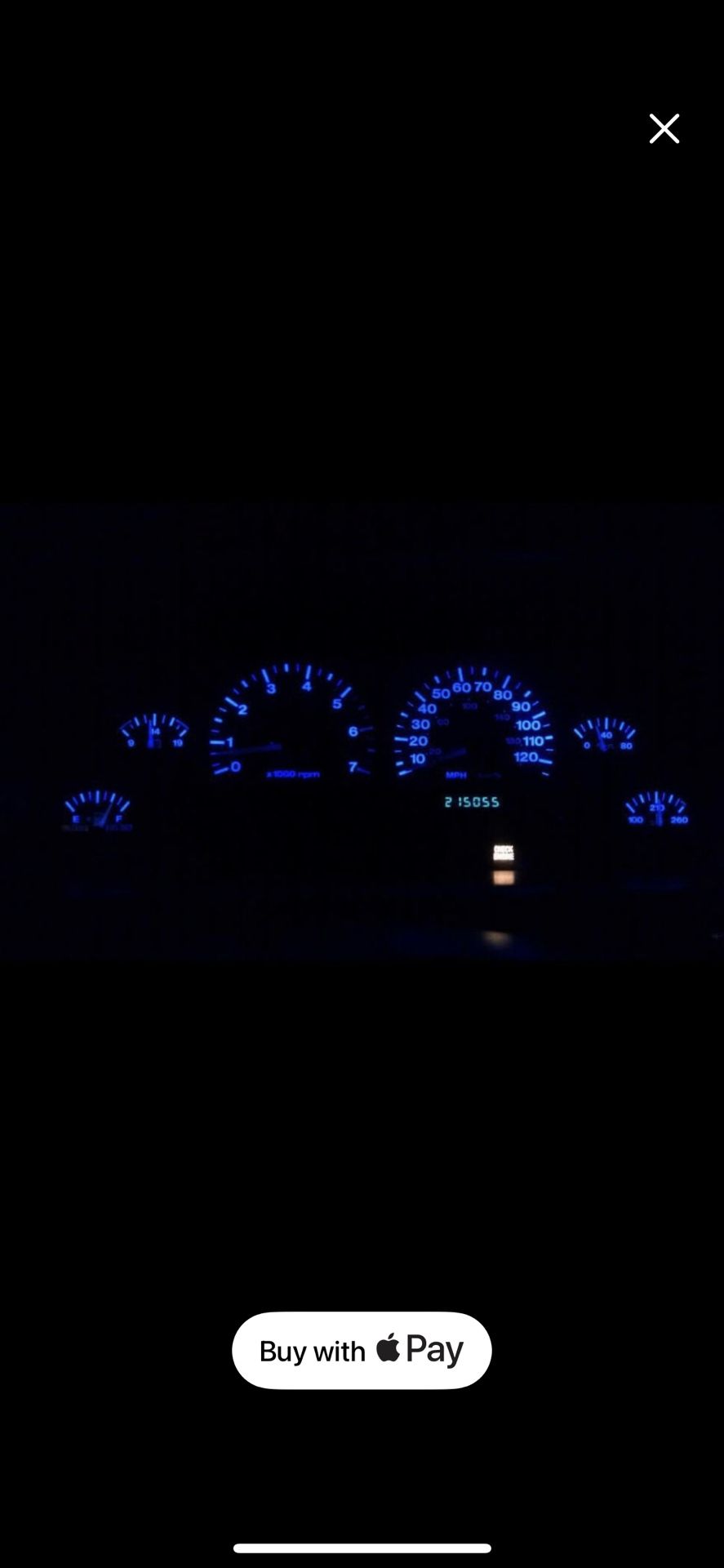 Blue Cluster LED Bulb Kit For ZJ Jeep Grand Cherokee 1(contact info removed)