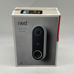Google Nest Hello Doorbell Wired Video Doorbell Camera Black