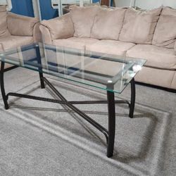 To Sofas and a coffee table