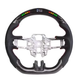Carbon Fiber Steering Wheel Ford Mustang