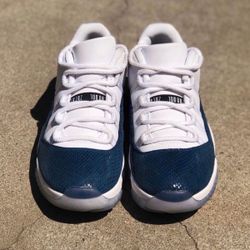 Jordan Retro 11 Low Navy Snakeskin DS 2019