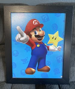 Super Mario Framed Art