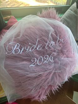 Bride to be veil