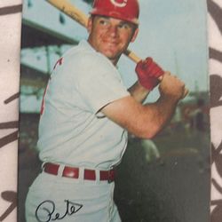 1970 Oversized Pete Rose Card!! 