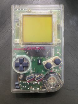 Clear Gameboy Play-it-loud