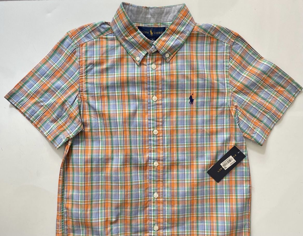 NEW WITH TAG RALPH LAUREN SHIRT FOR BOYS SIZE 3/3T