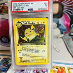 Pokemon Dark Raichu Holo