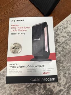 Netgear gigabit cable modem