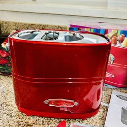 Retro Pop-Up Hot Dog Toaster Apple Metallic Red - 5 Levels - Retro Series