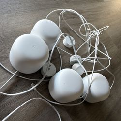 Nest Wifi - Mesh Router (AC2200) and 3 points with Google Assistant - 4 pack - Snow