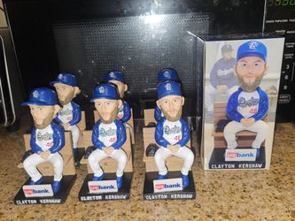 Rancho Cucamonga Quakes Clayton Kershaw bobblehead lot,total 7 ,6 no box 1 with ,$90 for all