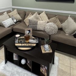 Small Sectional And Chaise 