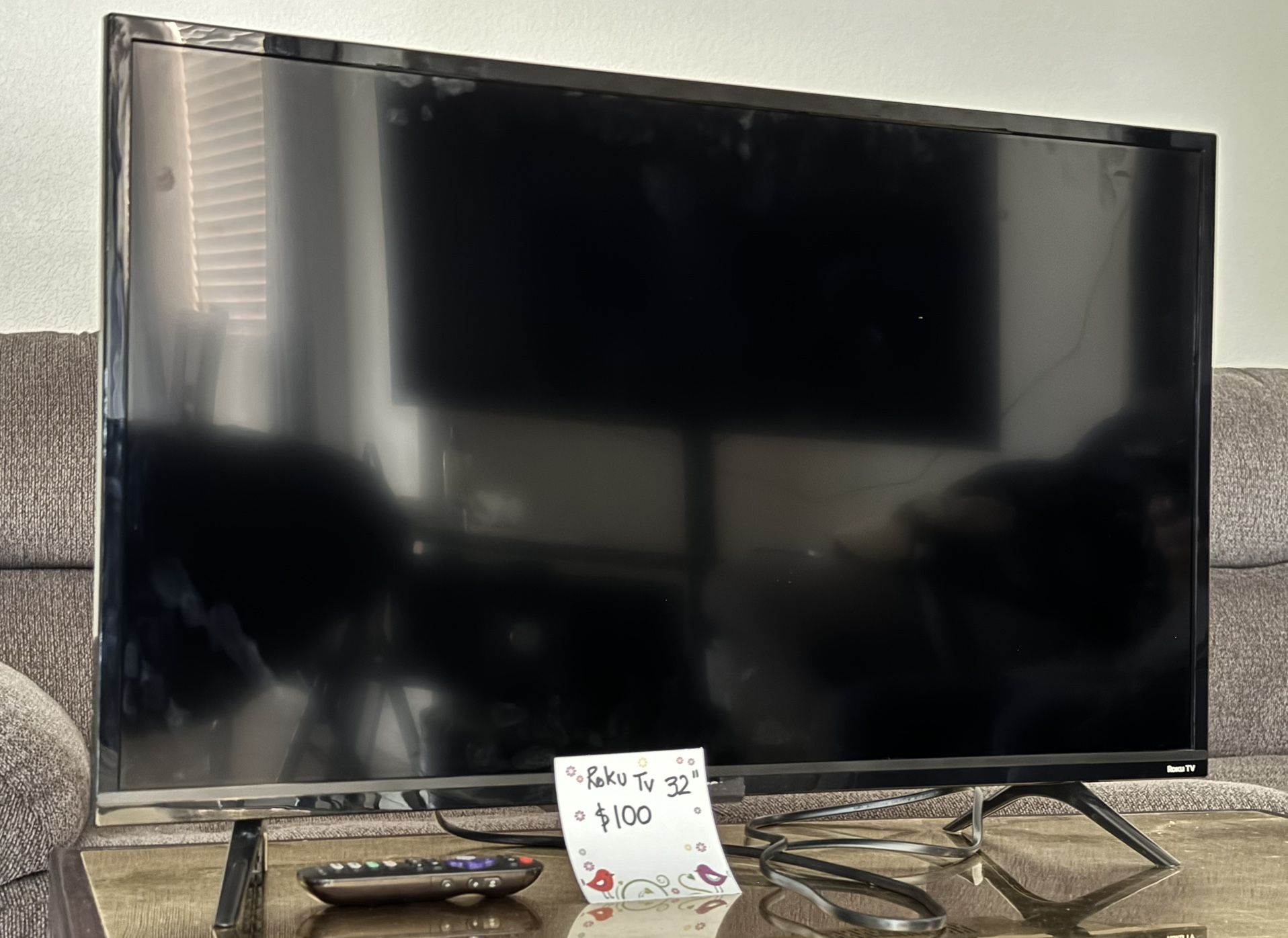 TCL 32S325 32 Inch 720p Roku Smart LED TV (2019)