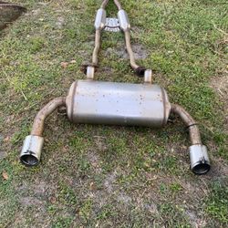 2020 Q50 Red sport Exhaust 