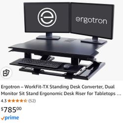 ERGOTRON WORKFIT TX Desk Riser