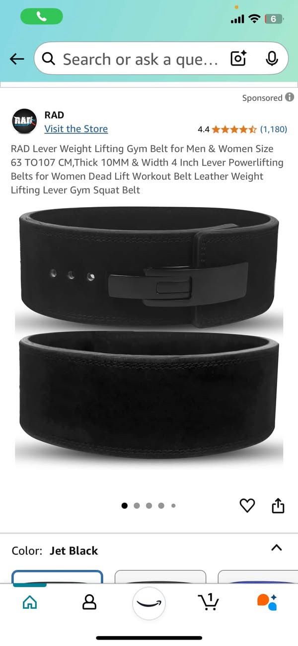 Weight Lifting Belt