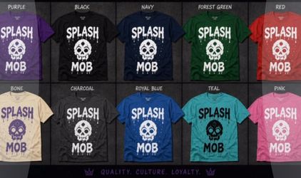 Splash mob tee ( pre order)