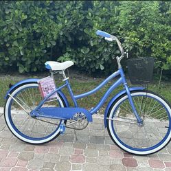 NEW 24 BEACH CRUISER 1 SPEED  READY TO RIDE