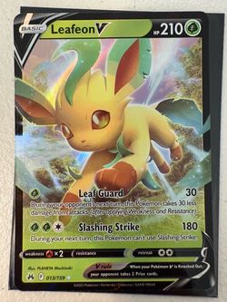 Leafeon v 2023 Pokemon card