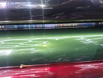 F8 Green Vinyl wrap . ARLON. 5X75 Material para forrar carros