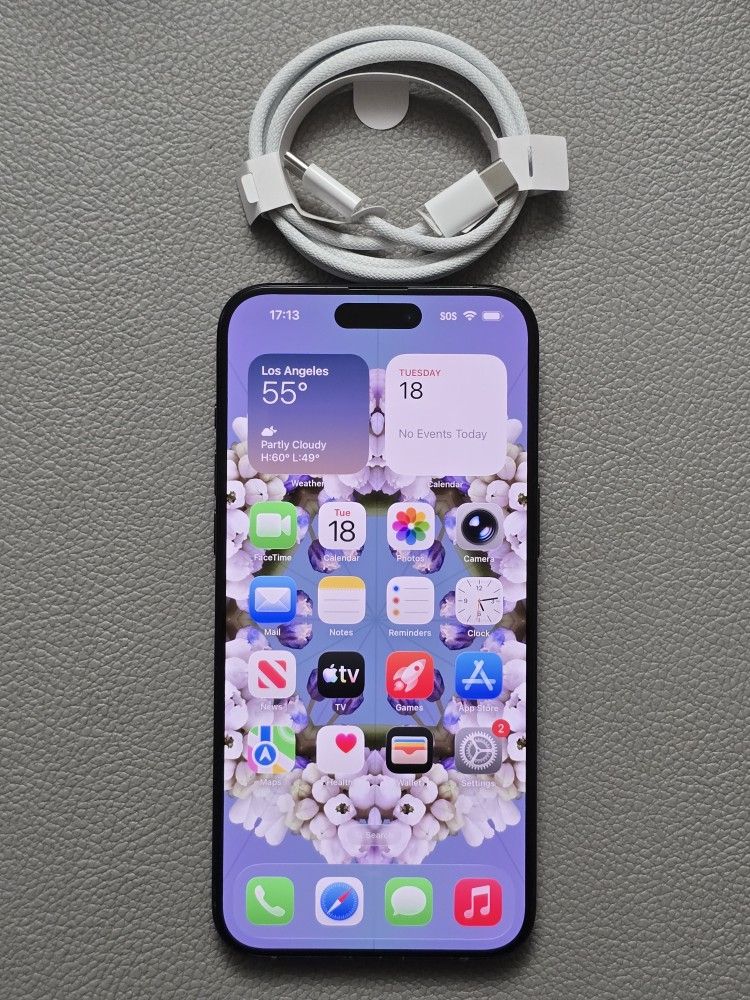 IPHONE 15 PROMAX 256GB UNLOCK ANY CARRIER IN GREAT Condition