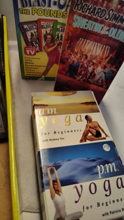 Living Yoga A.M. & P.M. Yoga for Beginners VHS Set